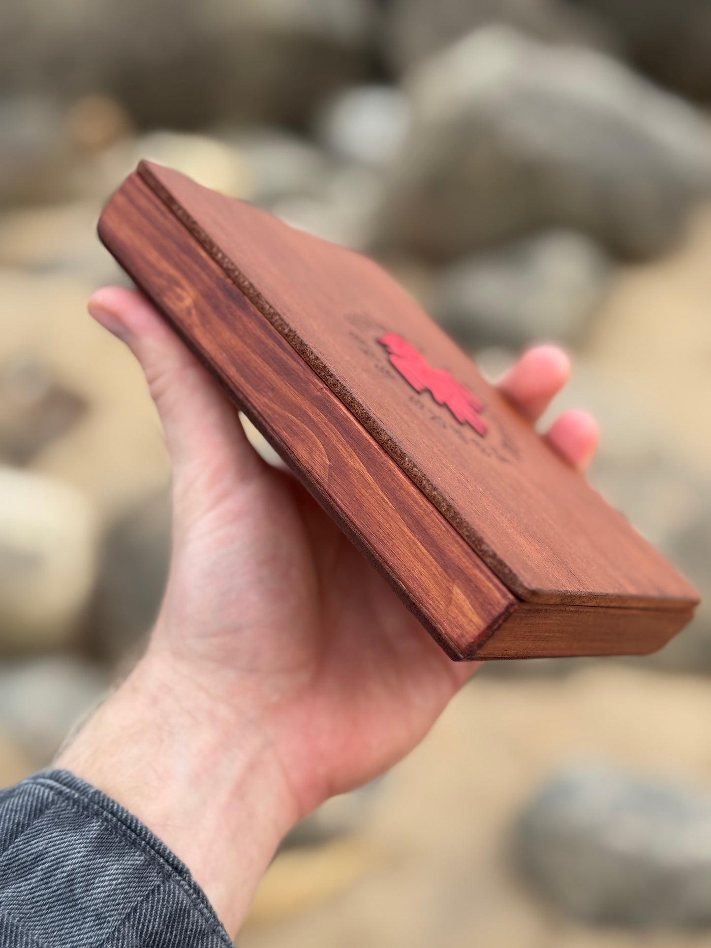 Leather Apple Watch Band Red