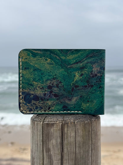 Leather wallet Belford | Unique Hand Dyed