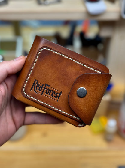 Brown Leather Wallet | Upgraded Classic Design