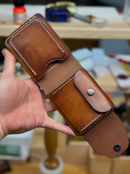 Brown Leather Wallet | Upgraded Classic Design