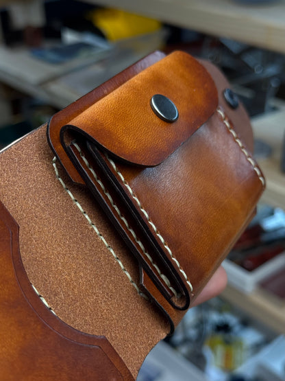 Brown Leather Wallet | Upgraded Classic Design