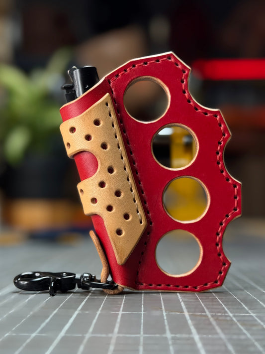 Leather Clipper Lighter Case | decorative Leather Cover