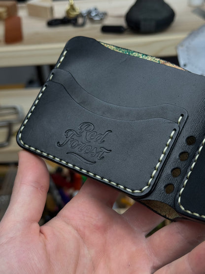 Brown Leather Wallet | 4 Card Pockets