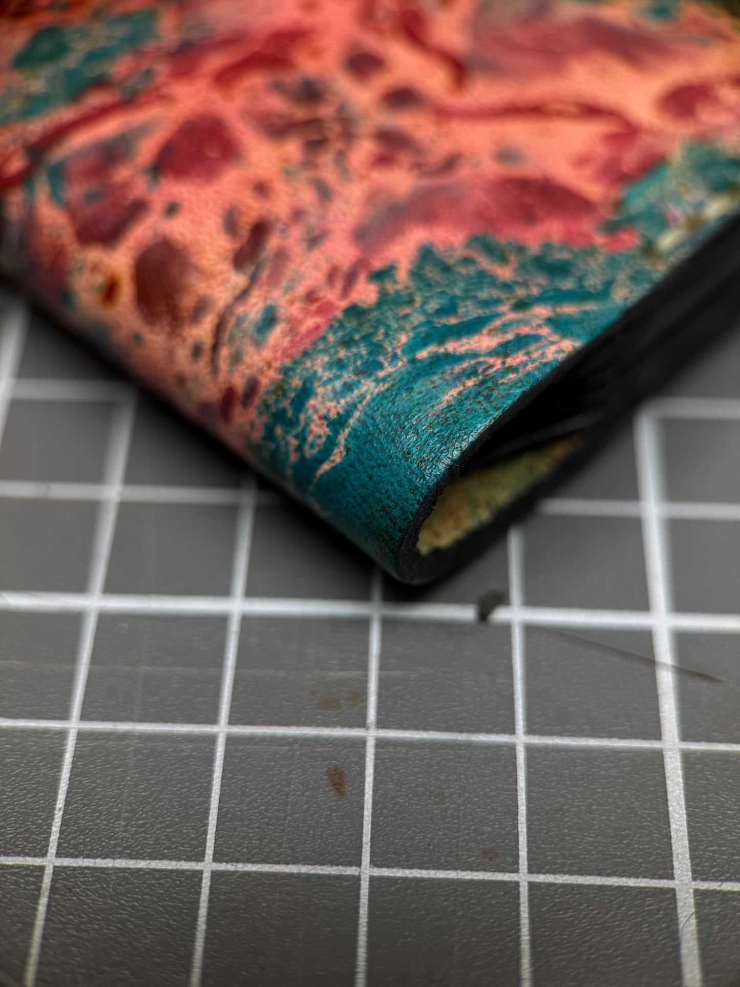 Leather wallet Belford | Unique Hand Dyed