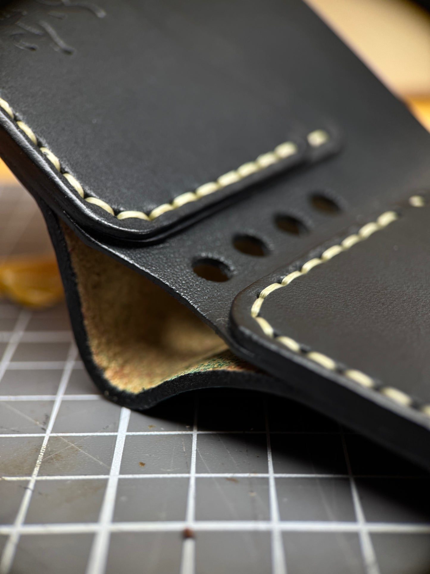 Leather wallet Belford | Unique Hand Dyed