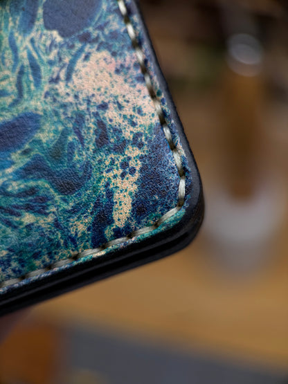 Belford Leather wallet | Unique hand Dyed