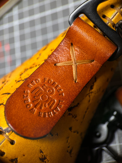 Handmade Leather Star Sculpture