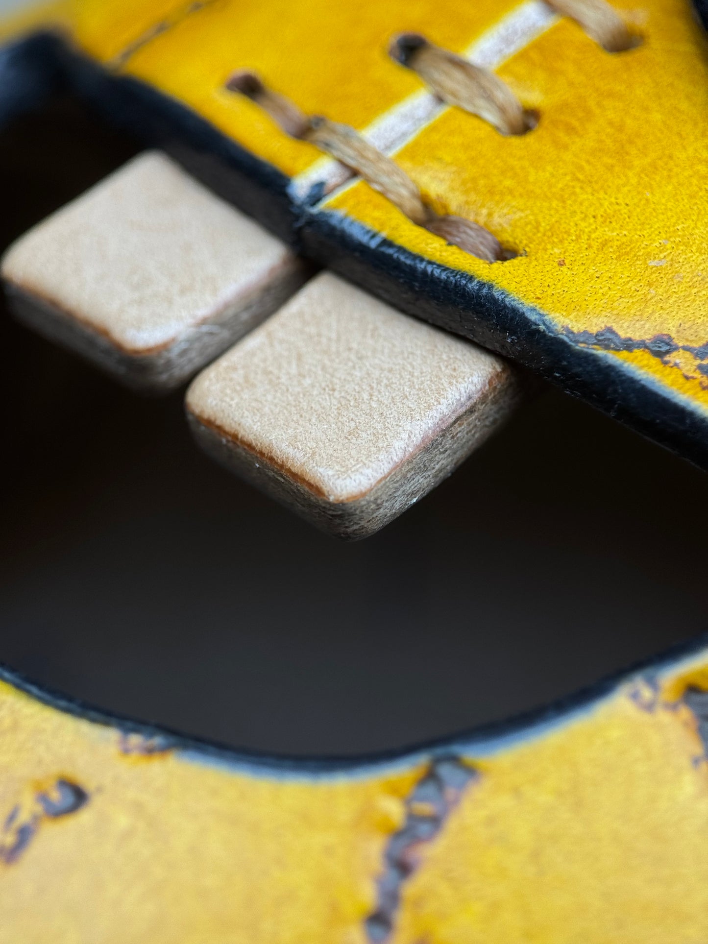 Handmade Leather Star Sculpture