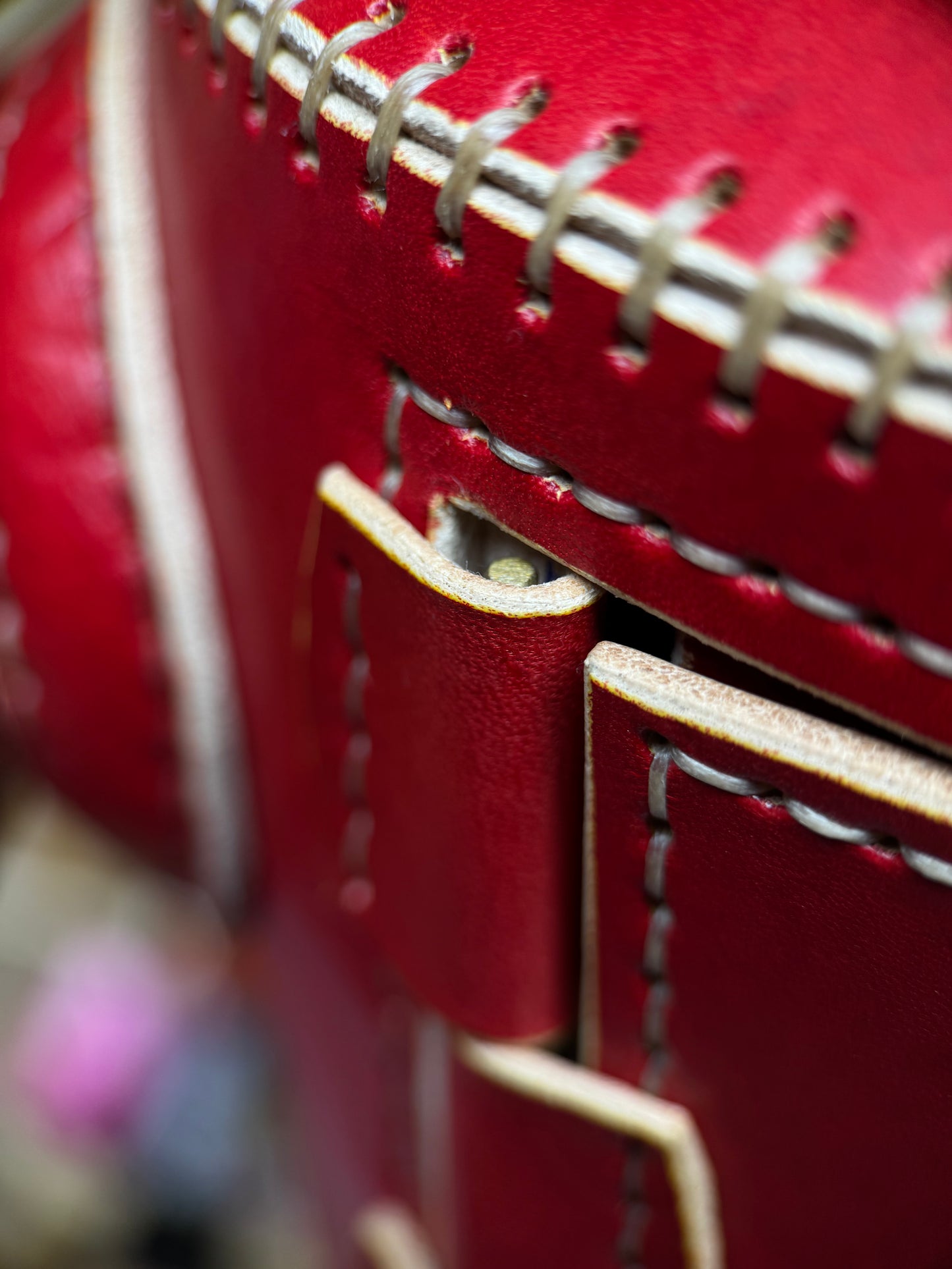 Handmade Leather Robot Sculpture with Storage Compartment