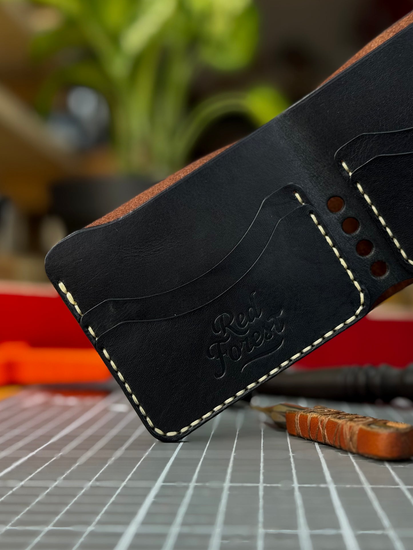 Brown Leather Wallet | 4 Card Pockets