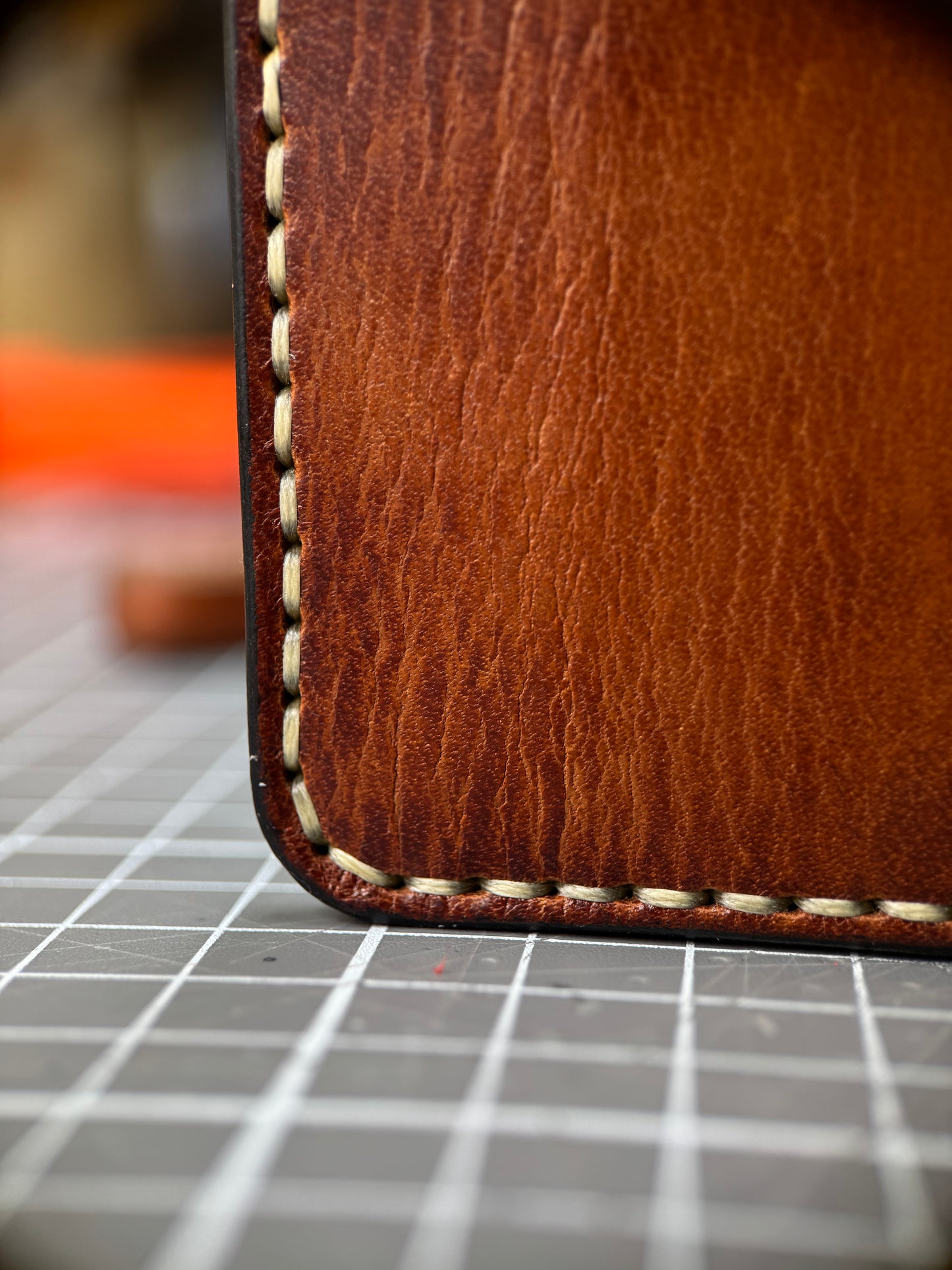 Brown Leather Wallet | 4 Card Pockets