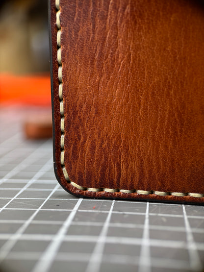 Brown Leather Wallet | 4 Card Pockets