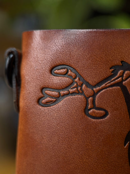 Brown Leather Wallet | 4 Card Pockets