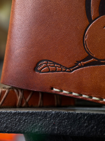 Brown Leather Wallet | 4 Card Pockets