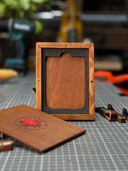 Brown Leather Wallet | 4 Card Pockets