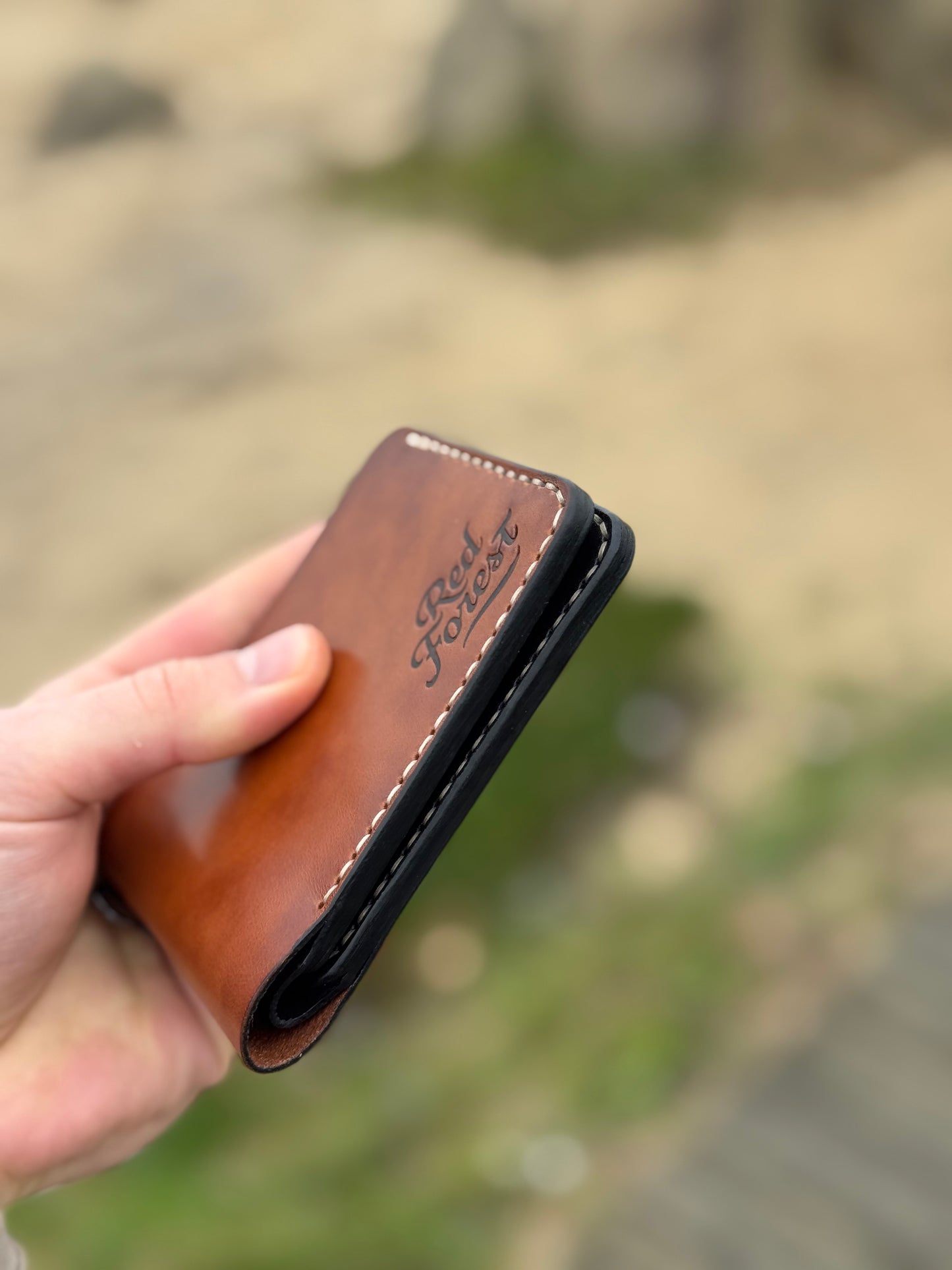 Brown Leather Wallet | 4 Card Pockets