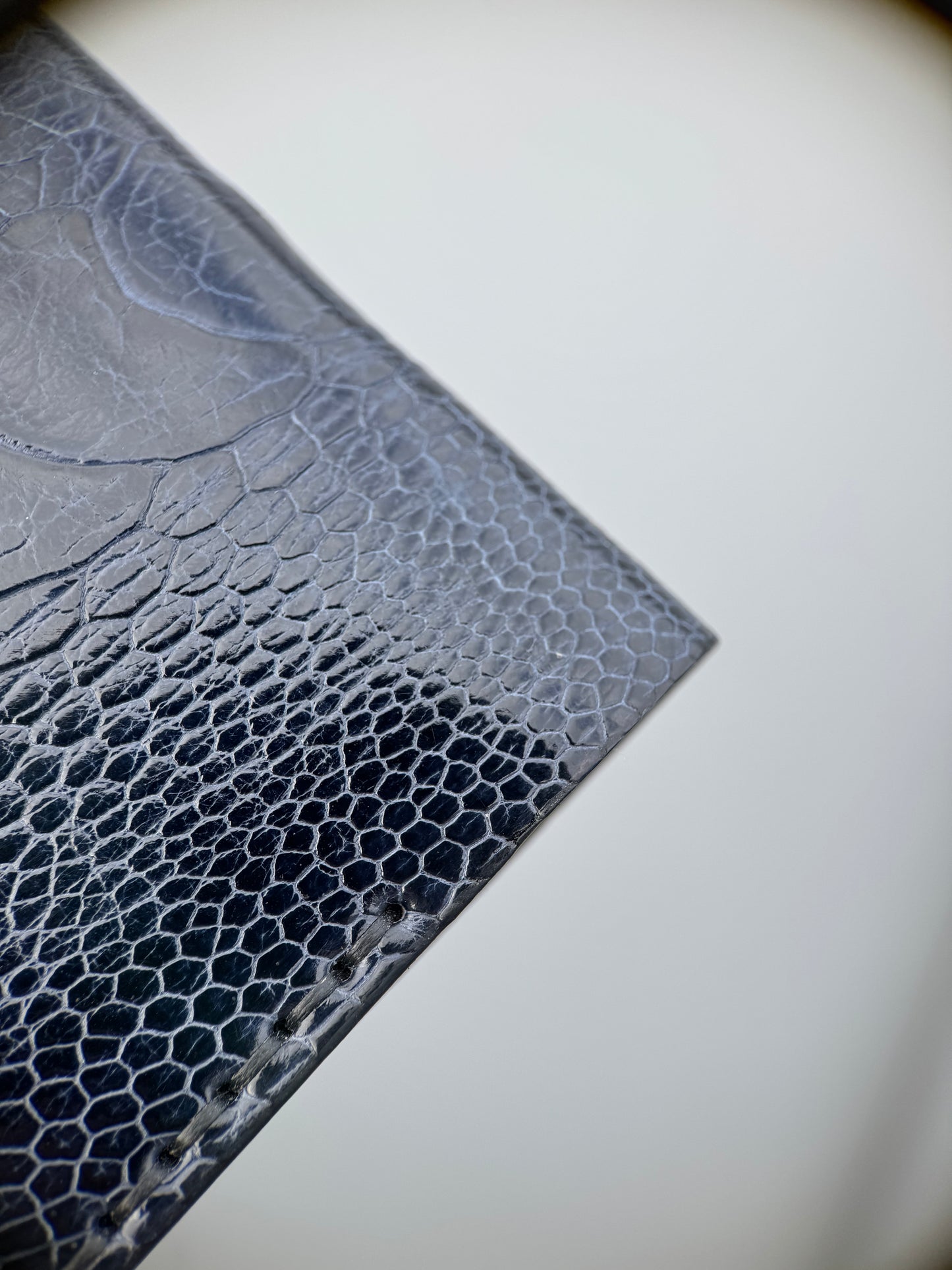 Handmade Ostrich Leather Wallet | Exotic Leather