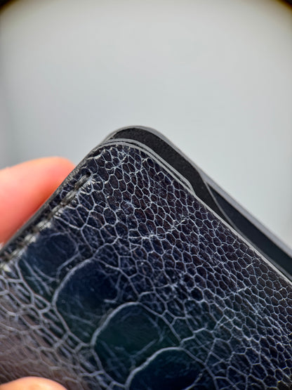 Handmade Ostrich Leather Wallet | Exotic Leather