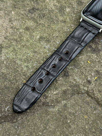 Crocodile Leather Apple Watch Band