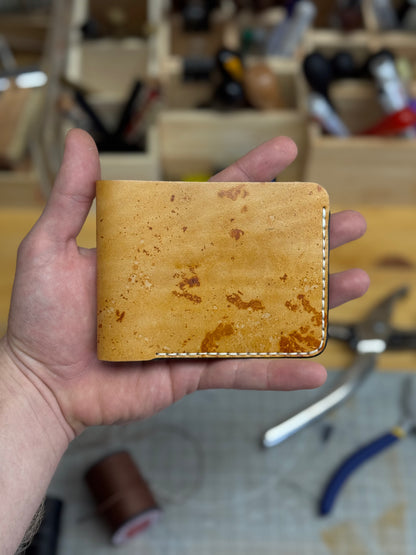 Leather wallet Belford | Unique Hand Dyed