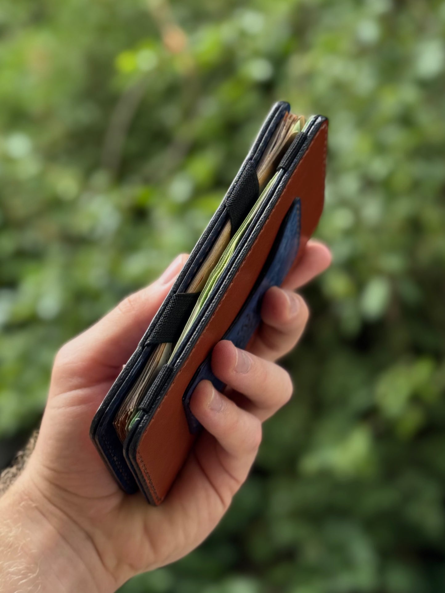 Magic Leather Wallet | Handmade Flip Wallet