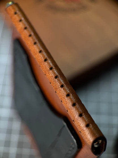 Crocodile Leather Money Clip