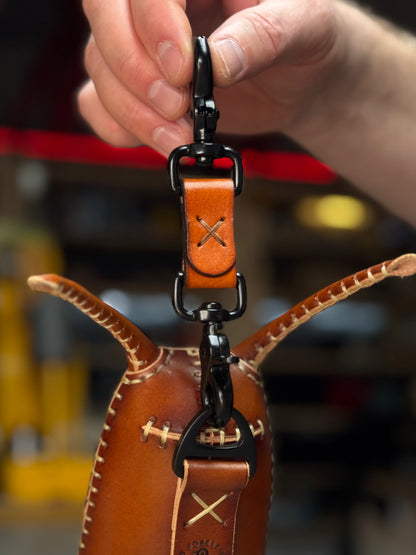 Leather Plankton Sculpture | Handmade Art Figure