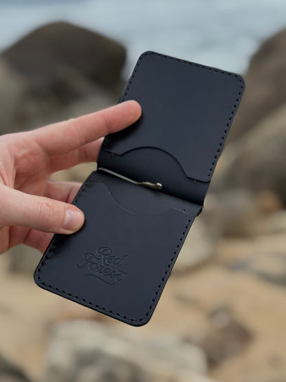 Crocodile Leather Money Clip