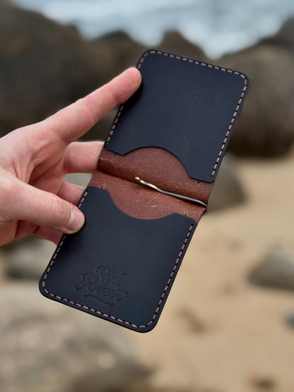 Crocodile Leather Money Clip