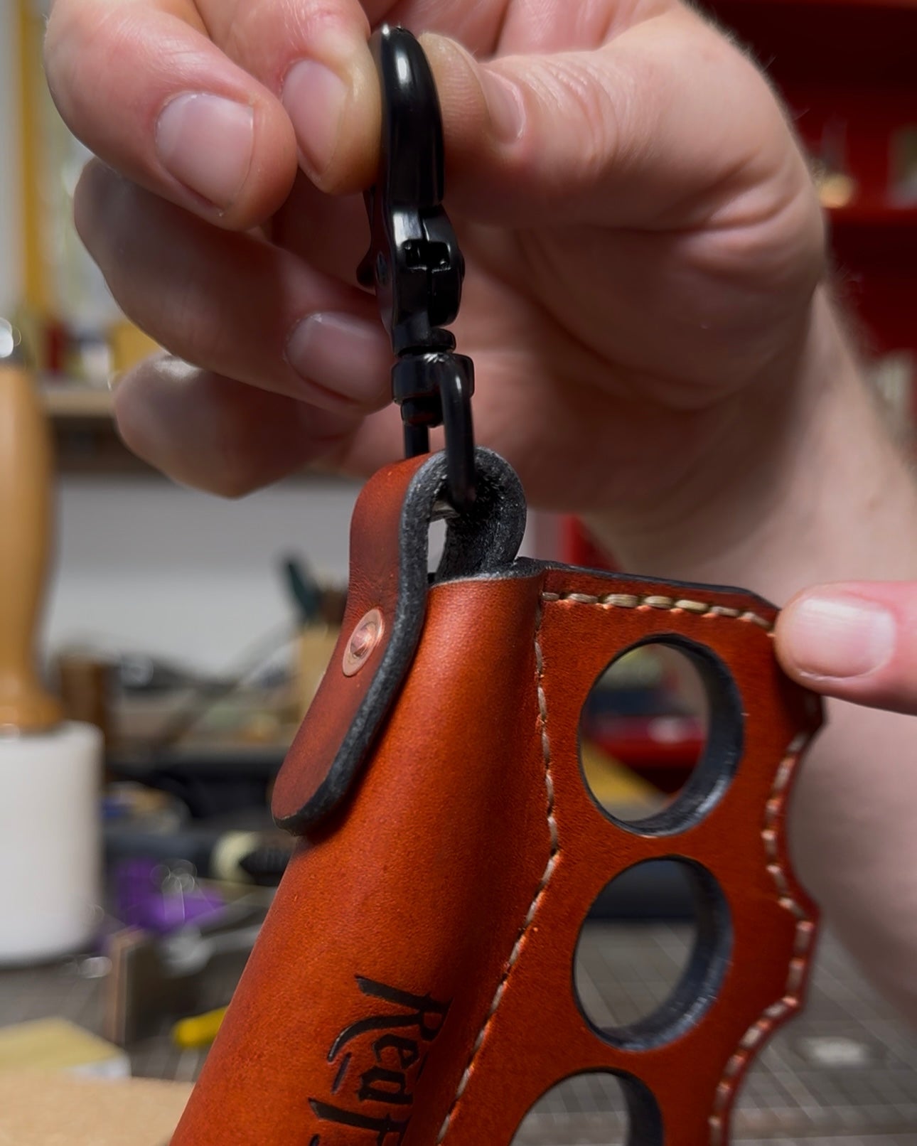 Leather Clipper Lighter Case| decorative Leather Cover