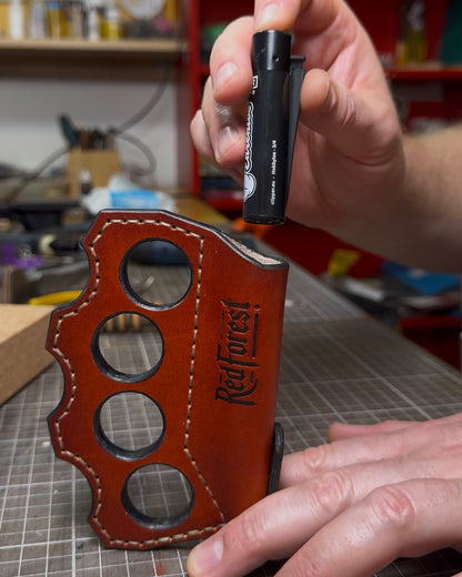 Leather Clipper Lighter Case| decorative Leather Cover