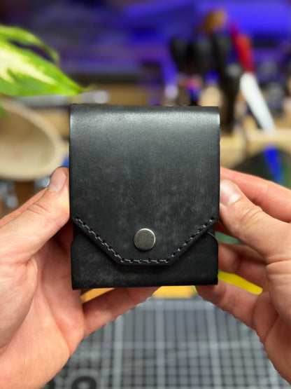Large Capacity Leather Wallet for Cash | Handmade Bifold Wallet with Extra Bill Compartments