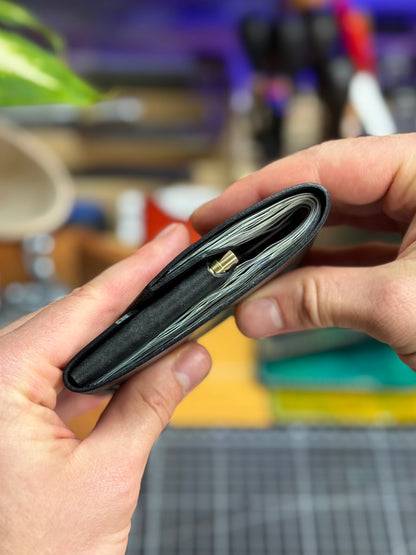 Large Capacity Leather Wallet for Cash | Handmade Bifold Wallet with Extra Bill Compartments