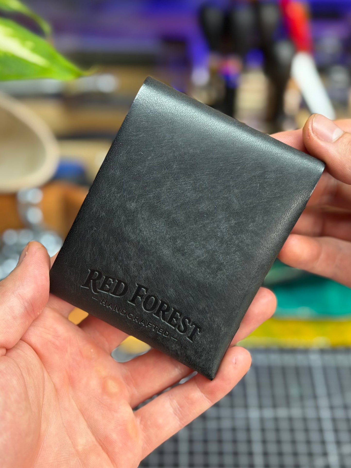 Large Capacity Leather Wallet for Cash | Handmade Bifold Wallet with Extra Bill Compartments