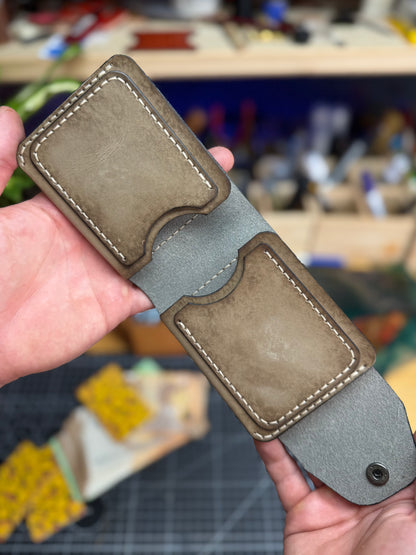 Olive Leather Wallet | Upgraded Classic Design