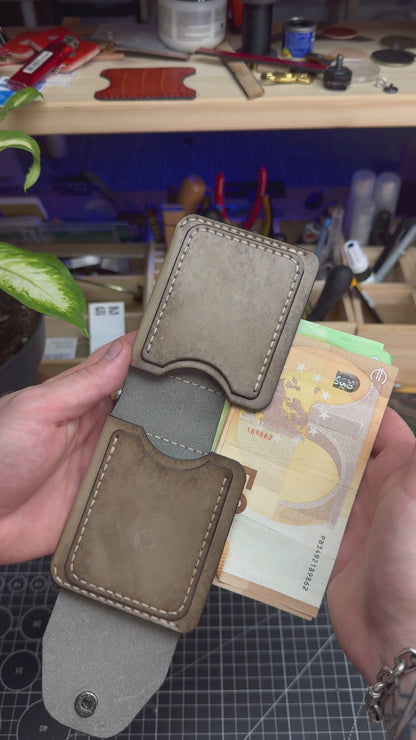 Olive Leather Wallet | Upgraded Classic Design